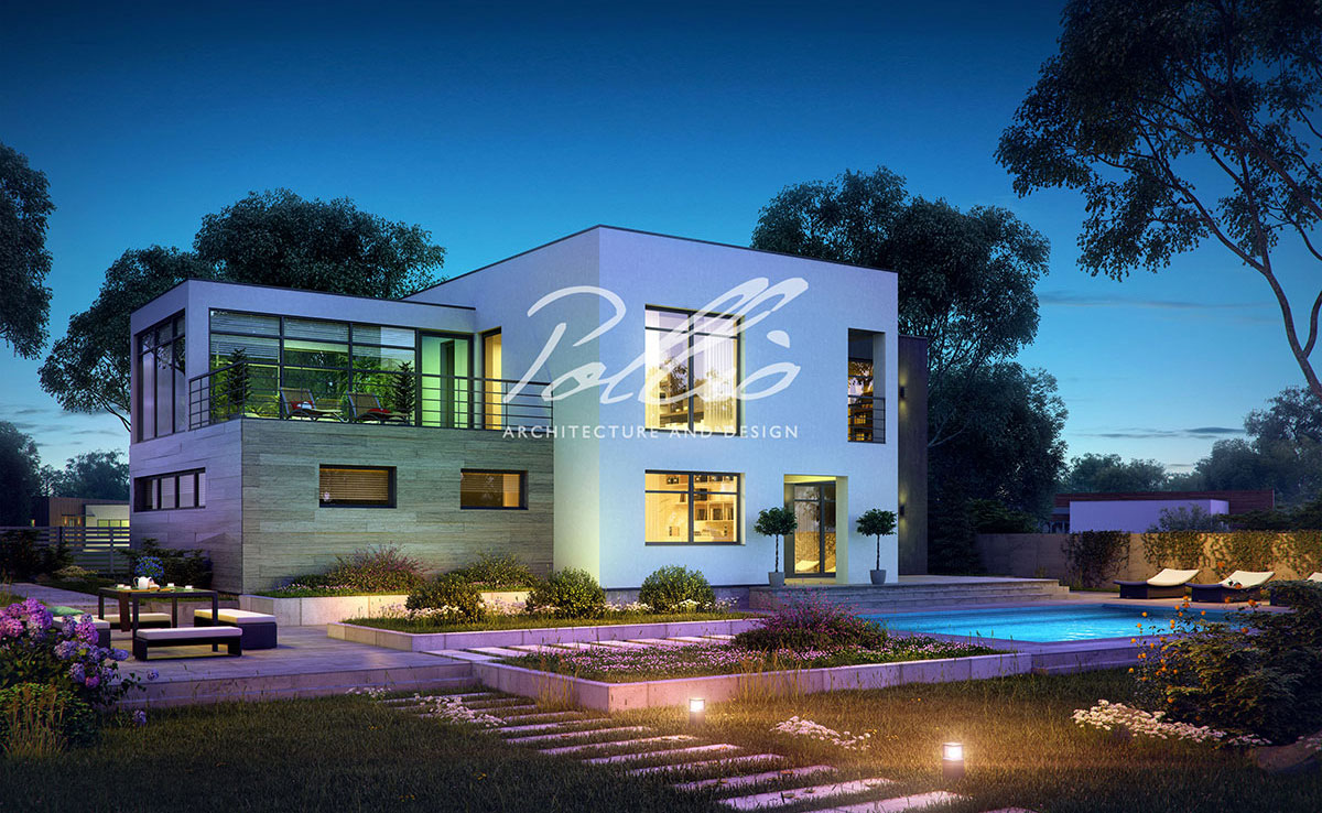 Projekt domu jednorodzinnego o pow. 719 m²: z Poddaszem + plan.seo.attic, 4 Sypialnie, Gabinet, 3 Łazienki, Otwarta kuchnia, Garaż (System metryczny)