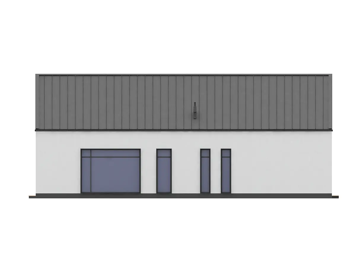 Projekt domu jednorodzinnego o pow. 212 m²: Parterowy z poddaszem użytkowym, 3 Sypialnie, 2 Łazienki, Otwarta kuchnia