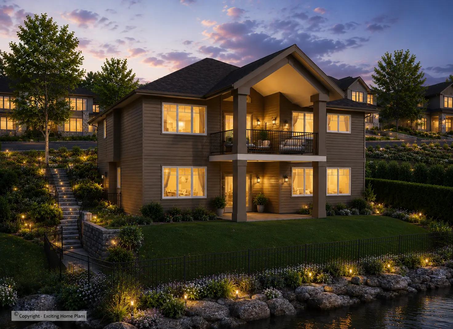 Projekt domu parterowego + piwnicą o pow. 358 m²: 4 Sypialnie, 3 Łazienki, Otwarta kuchnia, Garaż