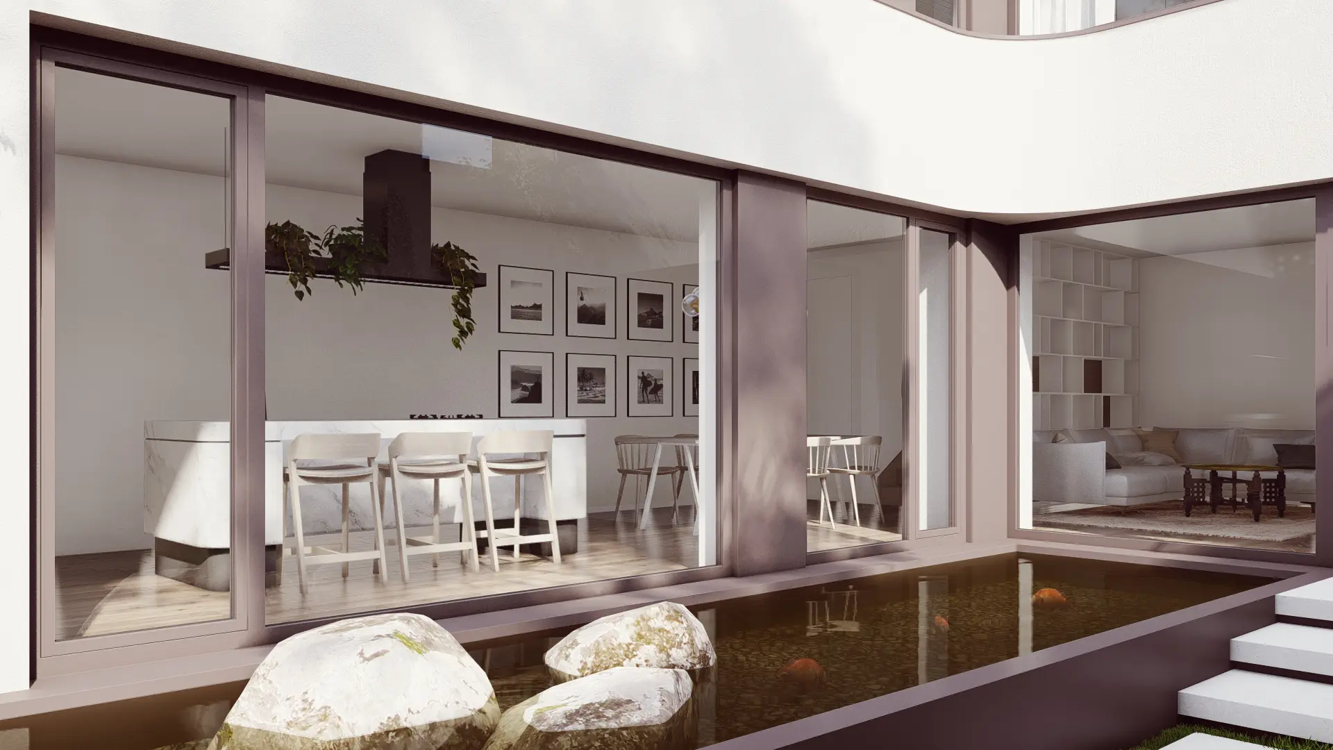 Projekt domu dwupiętrowego o pow. 235 m²: 4 Sypialnie, 3 Łazienki, bez Garażu