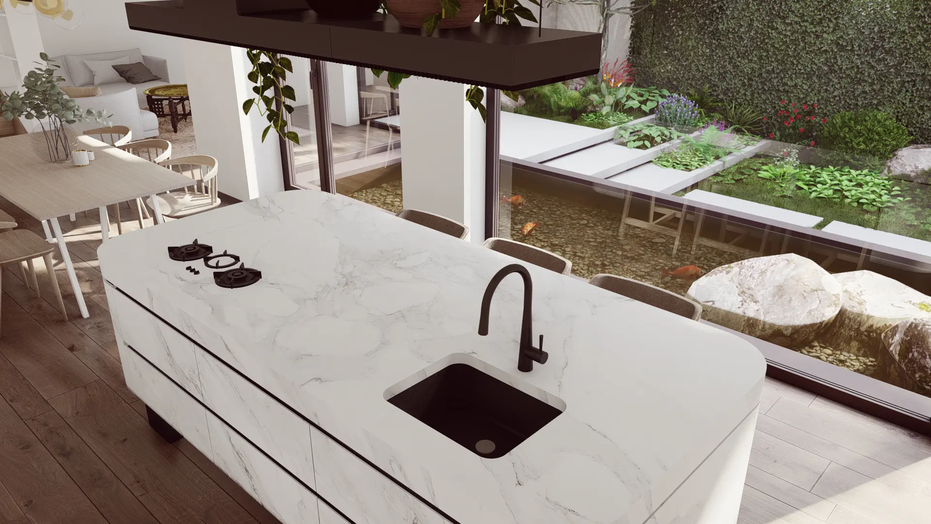 Projekt domu dwupiętrowego o pow. 235 m²: 4 Sypialnie, 3 Łazienki, bez Garażu
