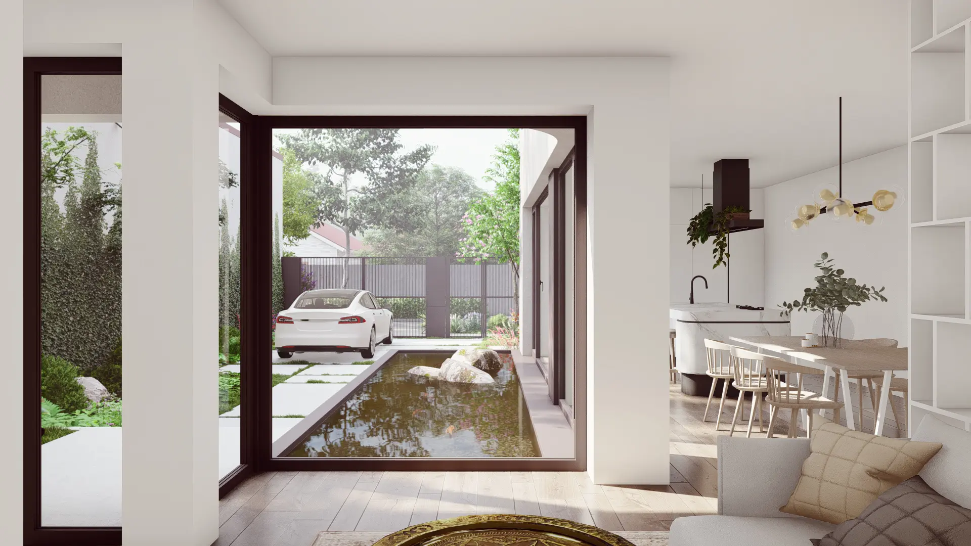 Projekt domu dwupiętrowego o pow. 235 m²: 4 Sypialnie, 3 Łazienki, bez Garażu