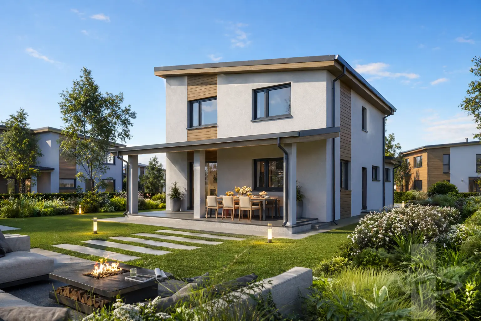 Projekt domu jednorodzinnego o pow. 146 m²: Piętrowy, 3 Sypialnie, 2 Łazienki, Garaż