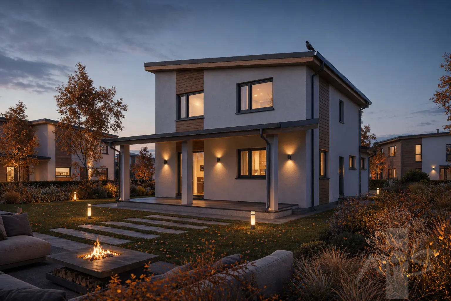 Projekt domu jednorodzinnego o pow. 146 m²: Piętrowy, 3 Sypialnie, 2 Łazienki, Garaż