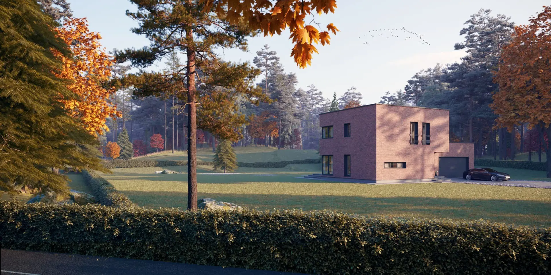 Projekt domu jednorodzinnego o pow. 178 m²: Piętrowy, 3 Sypialnie, 3 Łazienki, Otwarta kuchnia, Garaż