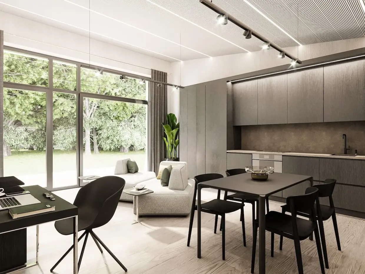 Projekt domu jednorodzinnego o pow. 90 m²: Parterowy, 2 Sypialnie, 1 Łazienki