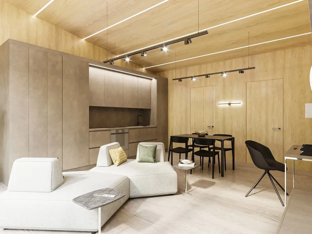 Projekt domu jednorodzinnego o pow. 90 m²: Parterowy, 2 Sypialnie, 1 Łazienki