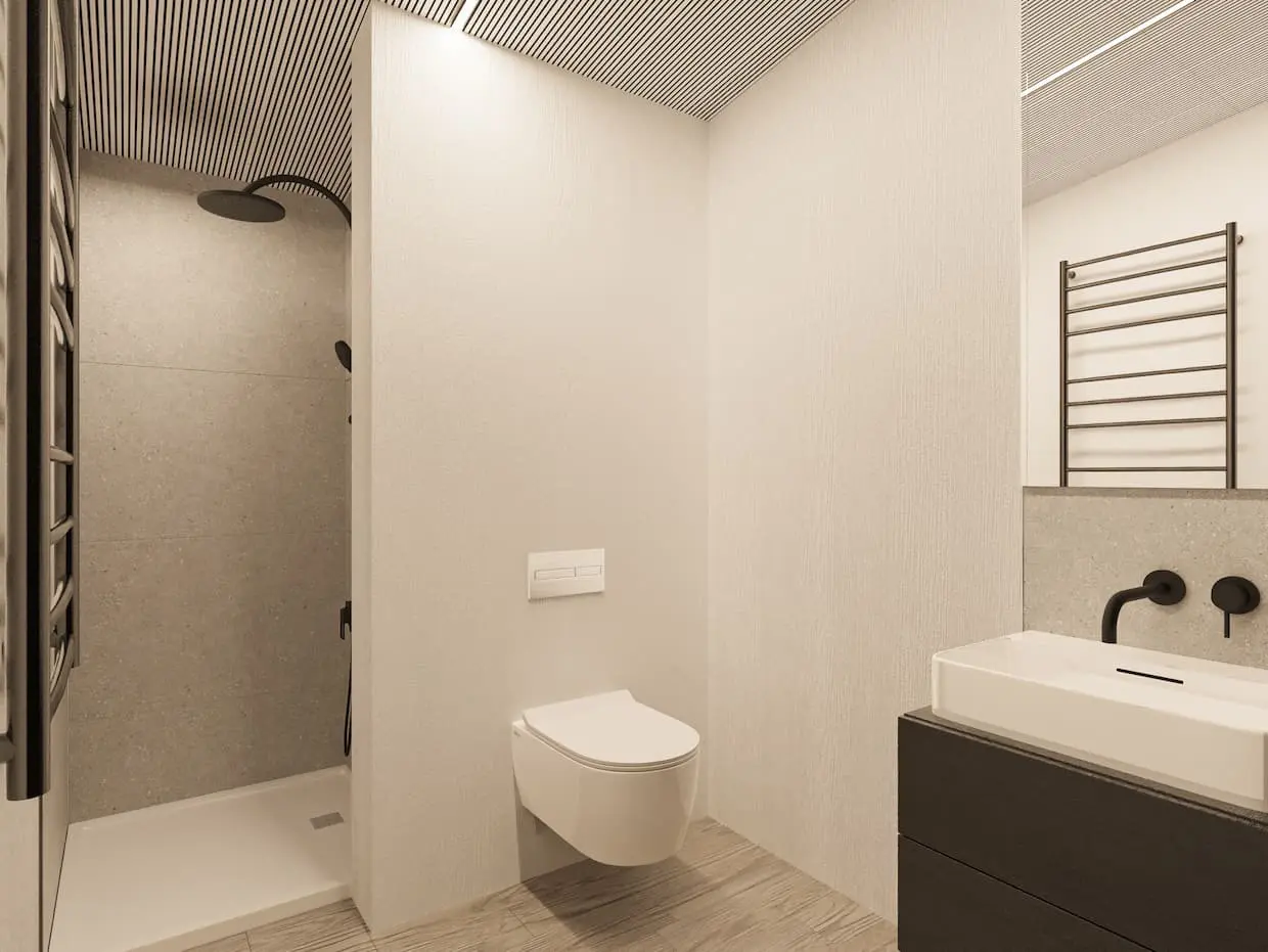 Projekt domu jednorodzinnego o pow. 90 m²: Parterowy, 2 Sypialnie, 1 Łazienki