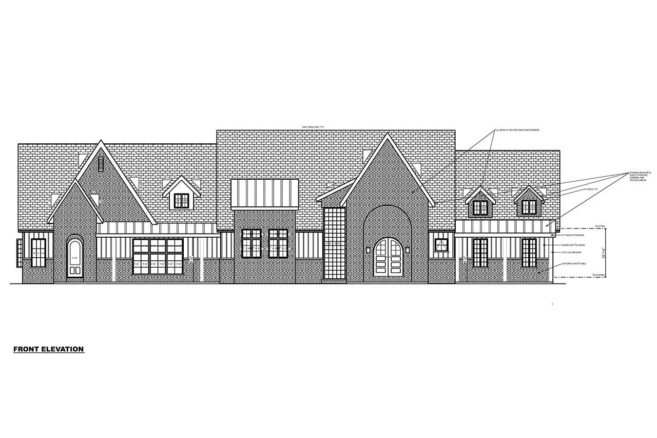 Projekt domu parterowego + piwnicą o pow. 1012 m²: 3 Sypialnie, Gabinet, 7 Łazienki, Otwarta kuchnia, Garaż
