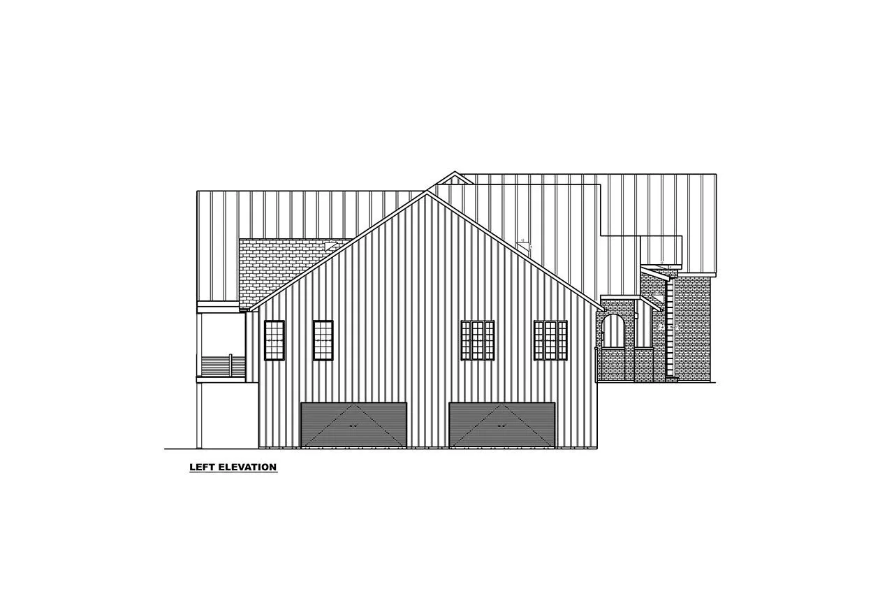 Projekt domu parterowego + piwnicą o pow. 1012 m²: 3 Sypialnie, Gabinet, 7 Łazienki, Otwarta kuchnia, Garaż
