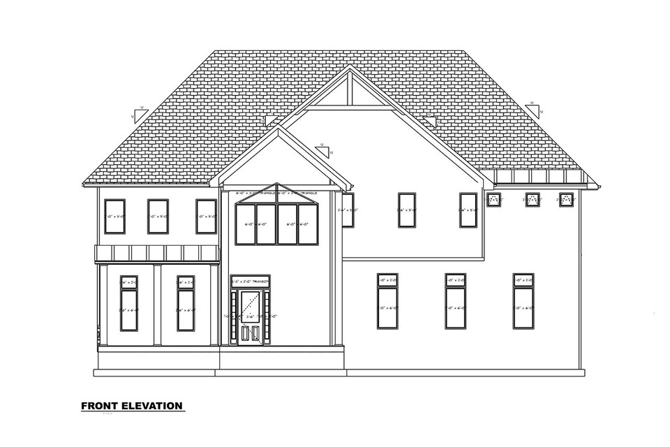 Projekt domu piętrowego o pow. 553 m²: 5 Sypialnie, Gabinet, 5 Łazienki, Otwarta kuchnia, Garaż