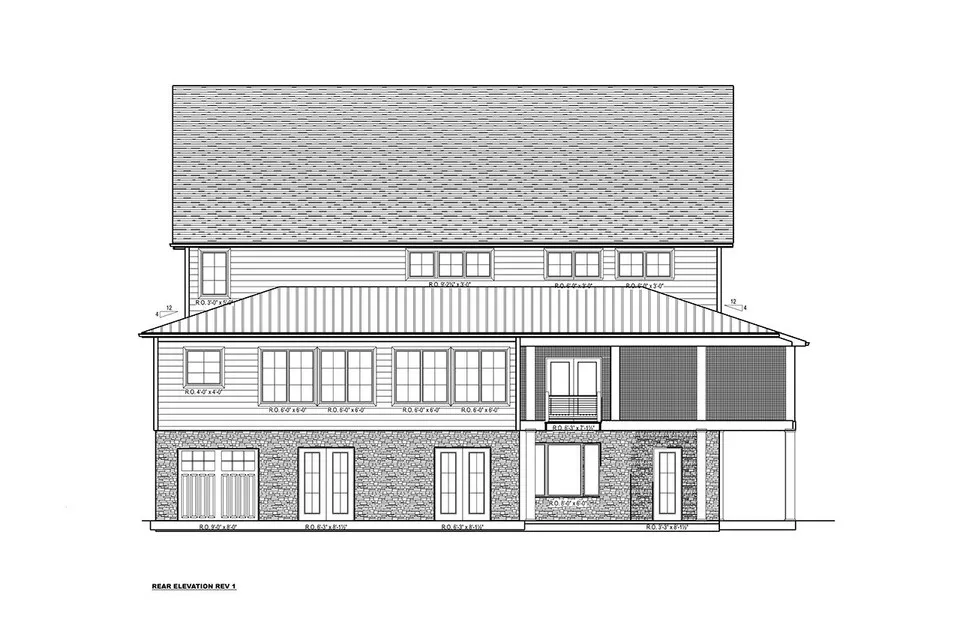 Projekt domu parterowego + piwnicą o pow. 665 m²: 4 Sypialnie, Gabinet, 7 Łazienki, Otwarta kuchnia, Garaż