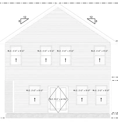 Projekt domu piętrowego o pow. 178 m²: 4 Sypialnie, 3 Łazienki, Garaż