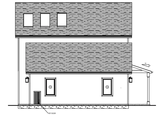 Projekt domu z poddaszem użytkowym o pow. 250 m²: 3 Sypialnie, 3 Łazienki, Garaż