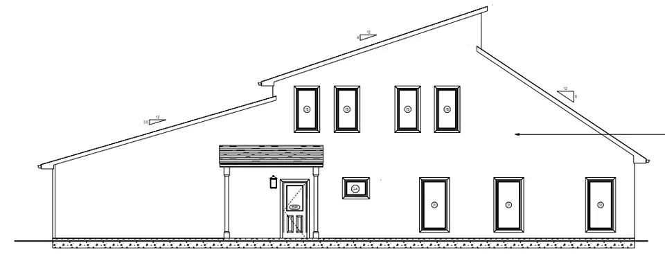 Projekt domu z poddaszem użytkowym o pow. 250 m²: 3 Sypialnie, 3 Łazienki, Garaż
