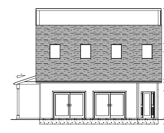 Projekt domu z poddaszem użytkowym o pow. 250 m²: 3 Sypialnie, 3 Łazienki, Garaż