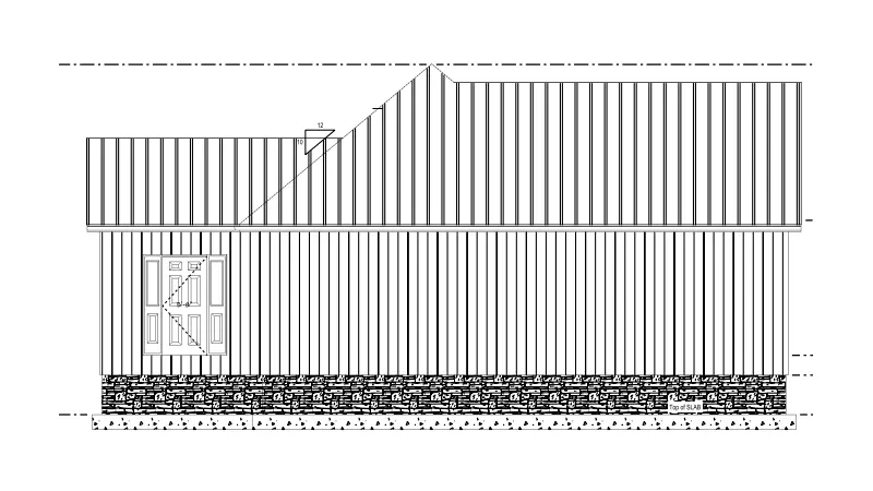 Projekt domu parterowego o pow. 194 m²: 2 Sypialnie, 3 Łazienki, Otwarta kuchnia, bez Garażu