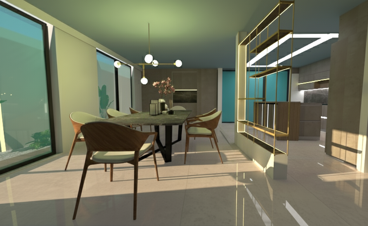 Projekt domu piętrowego o pow. 283 m²: 3 Sypialnie, Gabinet, 3 Łazienki, Otwarta kuchnia, bez Garażu