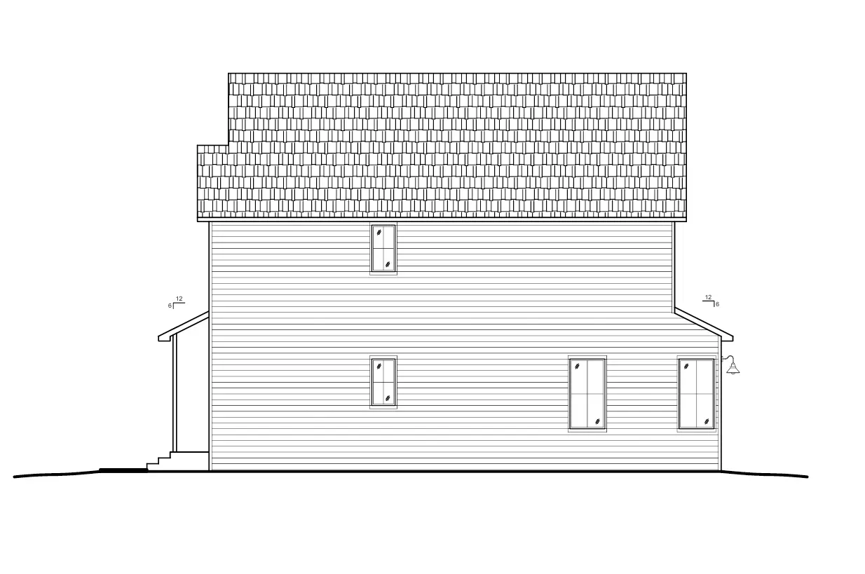 Projekt domu piętrowego o pow. 305 m²: 2 Sypialnie, Gabinet, 3 Łazienki, Otwarta kuchnia, Garaż