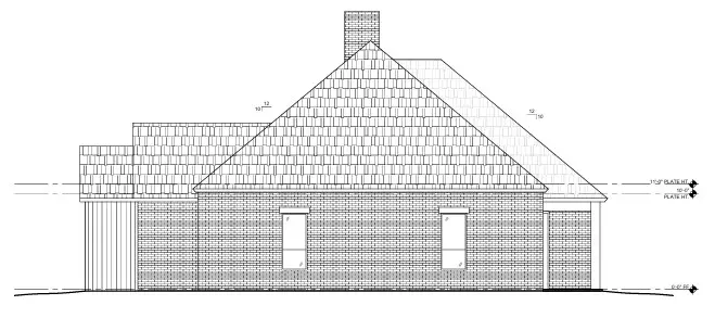 Projekt domu parterowego o pow. 242 m²: 4 Sypialnie, Gabinet, 3 Łazienki, Otwarta kuchnia, bez Garażu