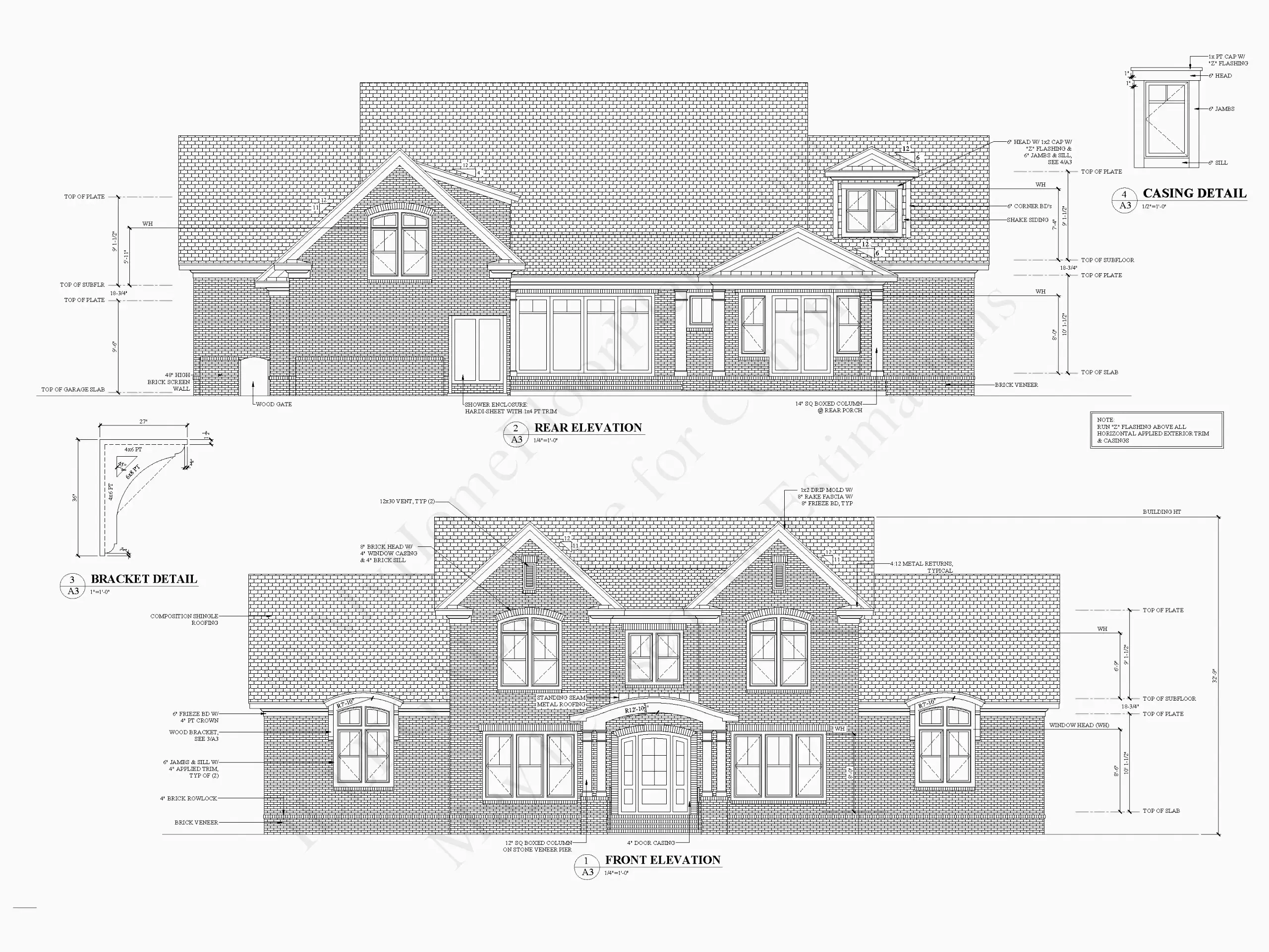 Projekt domu piętrowego o pow. 418 m²: 4 Sypialnie, Gabinet, 5 Łazienki, Otwarta kuchnia, Garaż