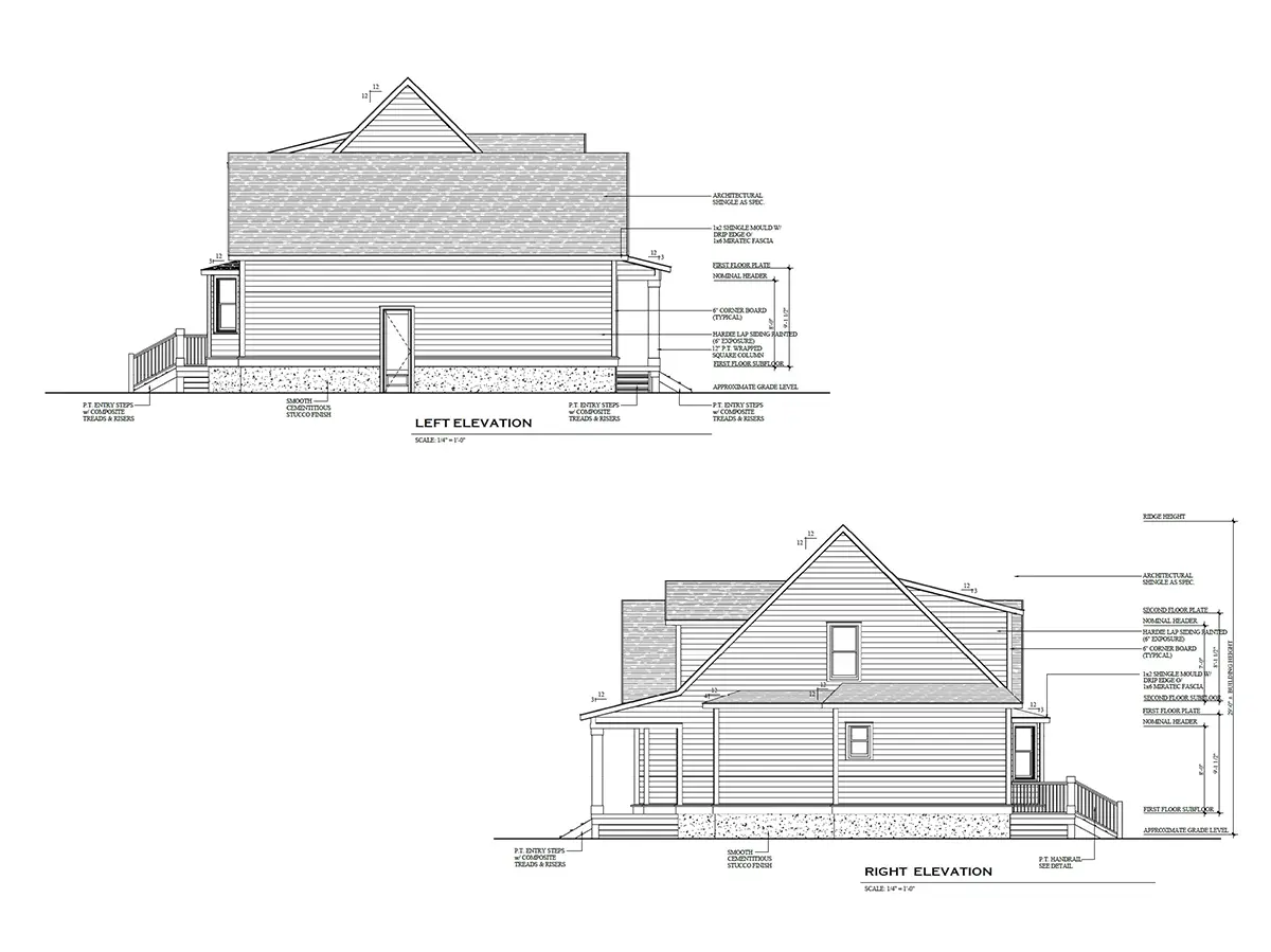 Projekt domu z poddaszem użytkowym o pow. 249 m²: 3 Sypialnie, Gabinet, 3 Łazienki, Otwarta kuchnia, Garaż