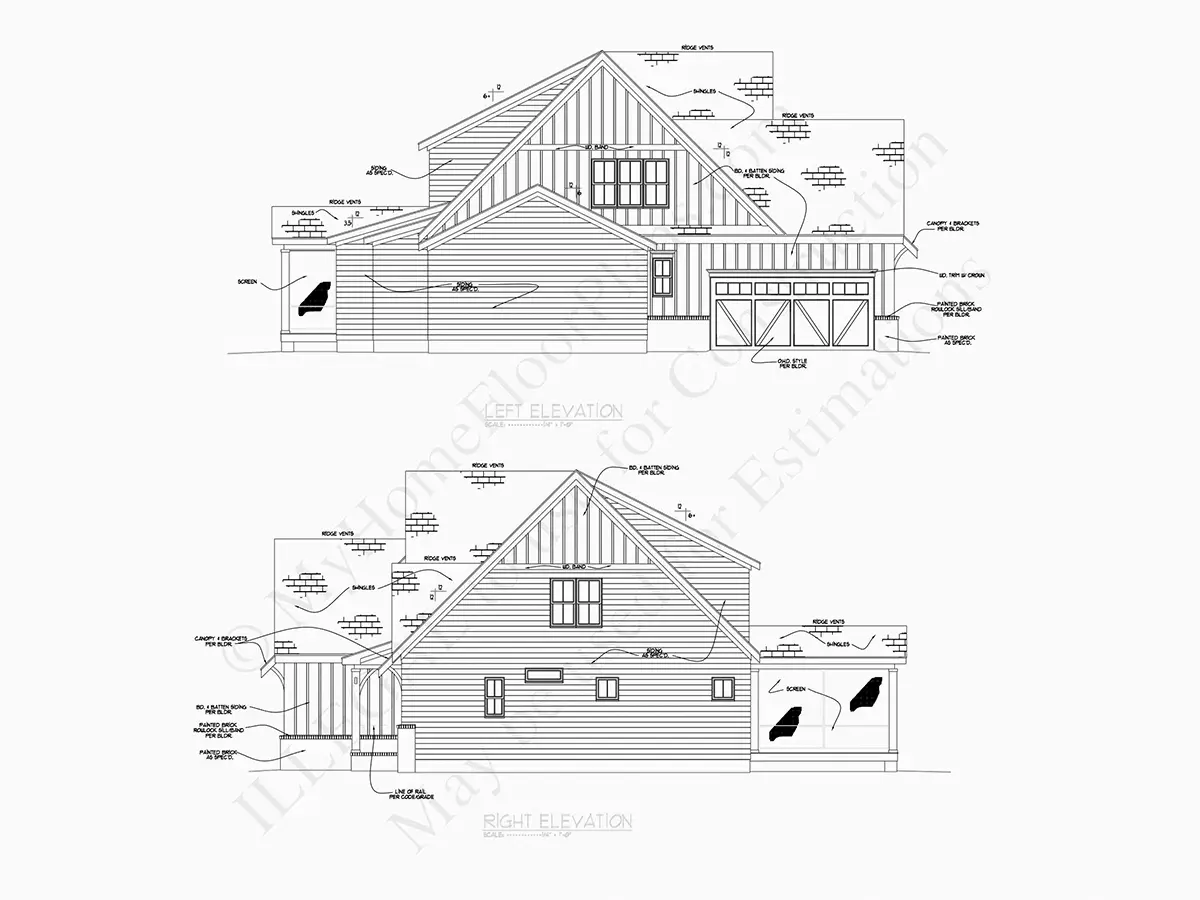 Projekt domu z poddaszem użytkowym o pow. 386 m²: 4 Sypialnie, Gabinet, 5 Łazienki, Otwarta kuchnia, Garaż