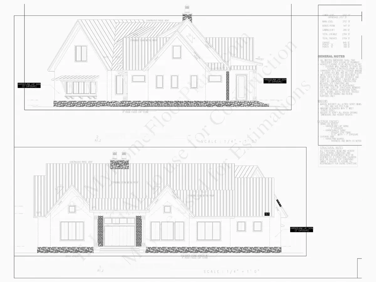 Projekt domu z poddaszem użytkowym o pow. 200 m²: 3 Sypialnie, Gabinet, 3 Łazienki, Otwarta kuchnia, Garaż