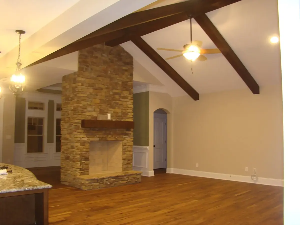 Projekt domu parterowego o pow. 301 m²: 4 Sypialnie, Gabinet, 4 Łazienki, Otwarta kuchnia, Garaż
