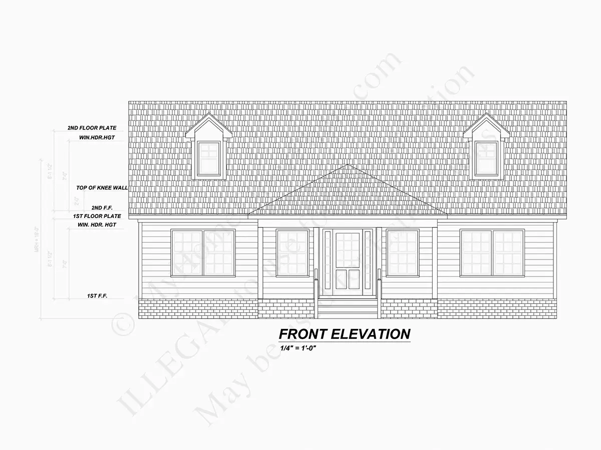 Projekt domu z poddaszem użytkowym o pow. 224 m²: 4 Sypialnie, 3 Łazienki, Otwarta kuchnia, bez Garażu