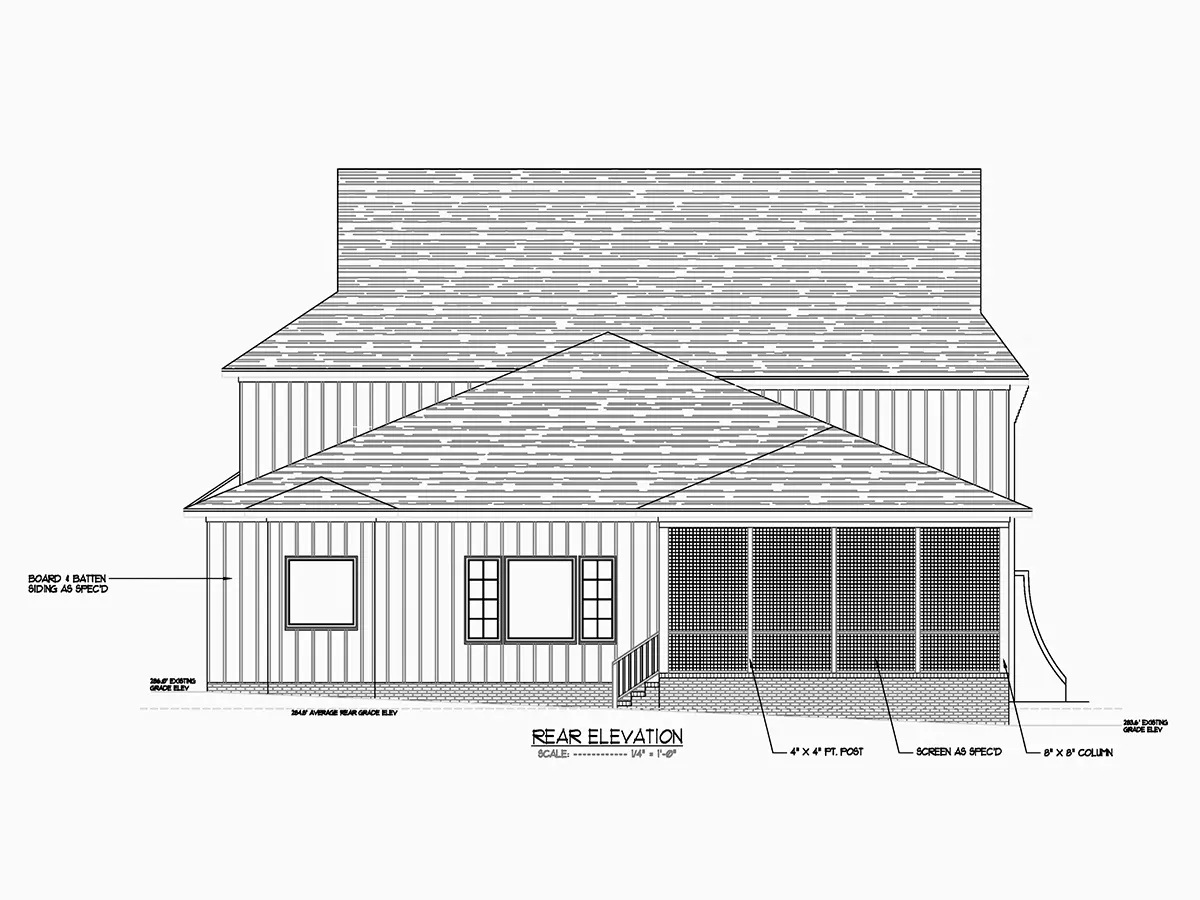 Projekt domu piętrowego o pow. 465 m²: 5 Sypialnie, 5 Łazienki, Otwarta kuchnia, Garaż