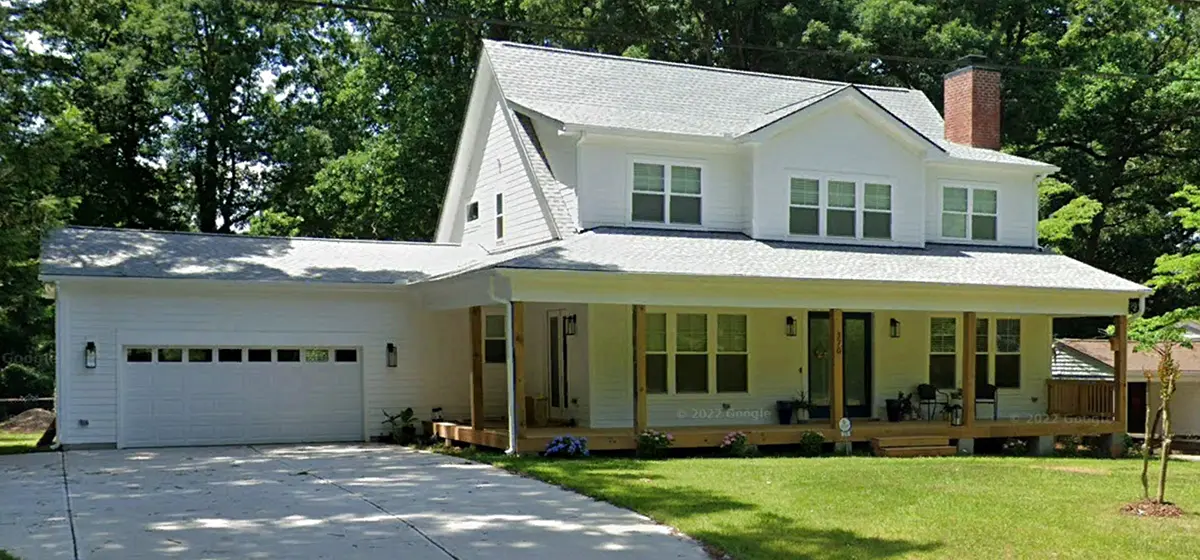 Projekt domu piętrowego o pow. 255 m²: 4 Sypialnie, 4 Łazienki, Otwarta kuchnia, Garaż
