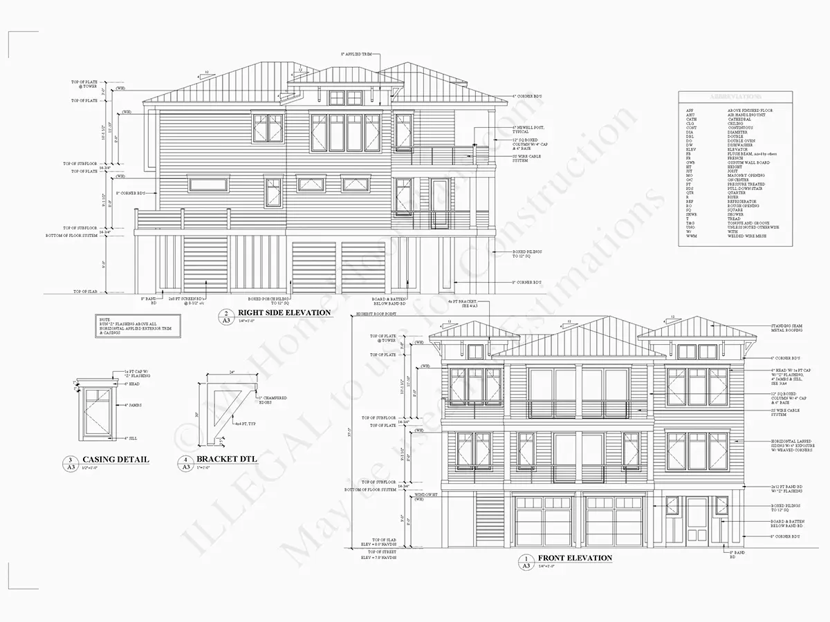 Projekt domu dwupiętrowego o pow. 333 m²: 4 Sypialnie, Gabinet, 5 Łazienki, Otwarta kuchnia, Garaż