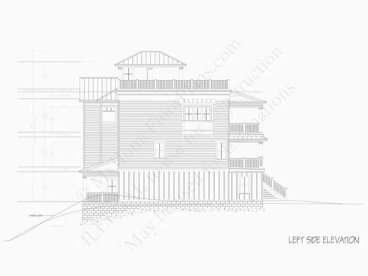 Projekt domu dwupiętrowego o pow. 473 m²: 5 Sypialnie, 5 Łazienki, Otwarta kuchnia, Garaż