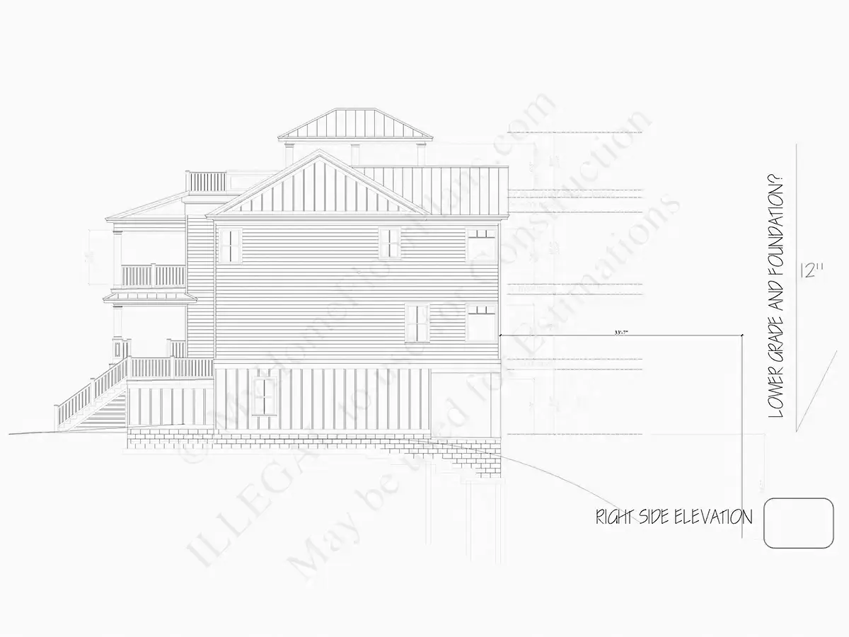 Projekt domu dwupiętrowego o pow. 473 m²: 5 Sypialnie, 5 Łazienki, Otwarta kuchnia, Garaż