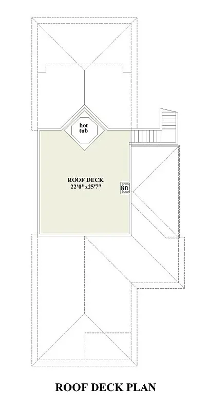 Projekt domu dwupiętrowego o pow. 383 m²: 5 Sypialnie, 5 Łazienki, Otwarta kuchnia, Garaż