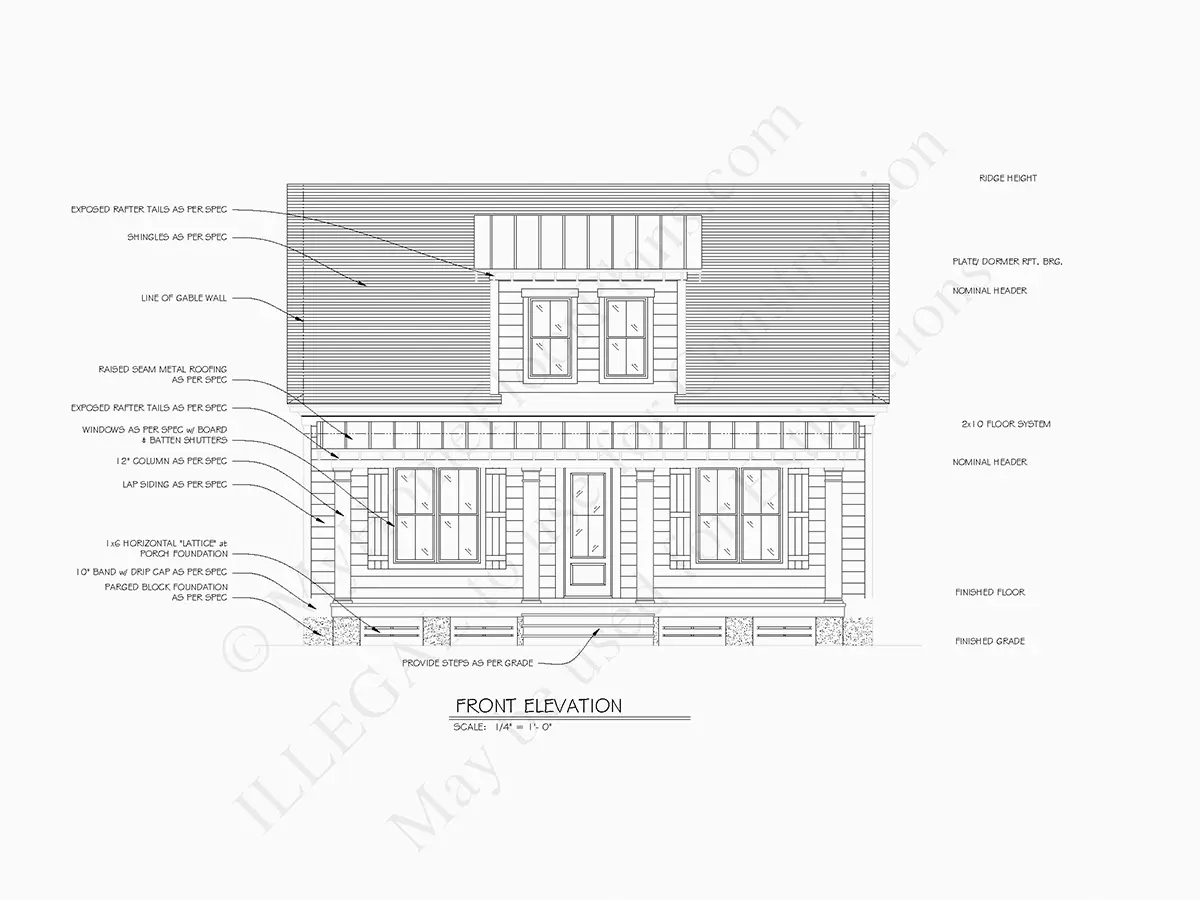 Projekt domu piętrowego o pow. 262 m²: 3 Sypialnie, 4 Łazienki, Garaż