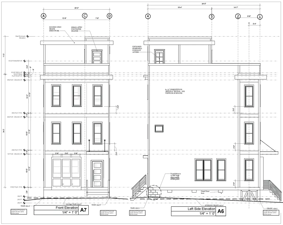 Projekt domu dwupiętrowego o pow. 200 m²: 3 Sypialnie, Gabinet, 3 Łazienki, Otwarta kuchnia, bez Garażu