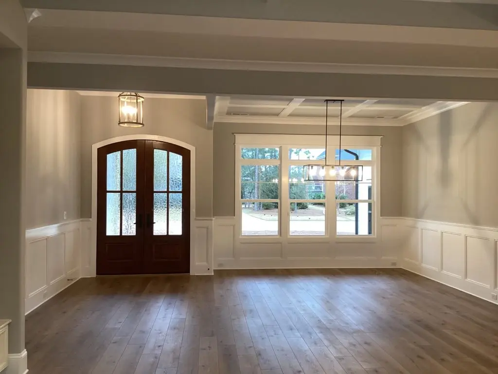 Projekt domu z poddaszem użytkowym o pow. 270 m²: 3 Sypialnie, Gabinet, 4 Łazienki, Otwarta kuchnia, Garaż