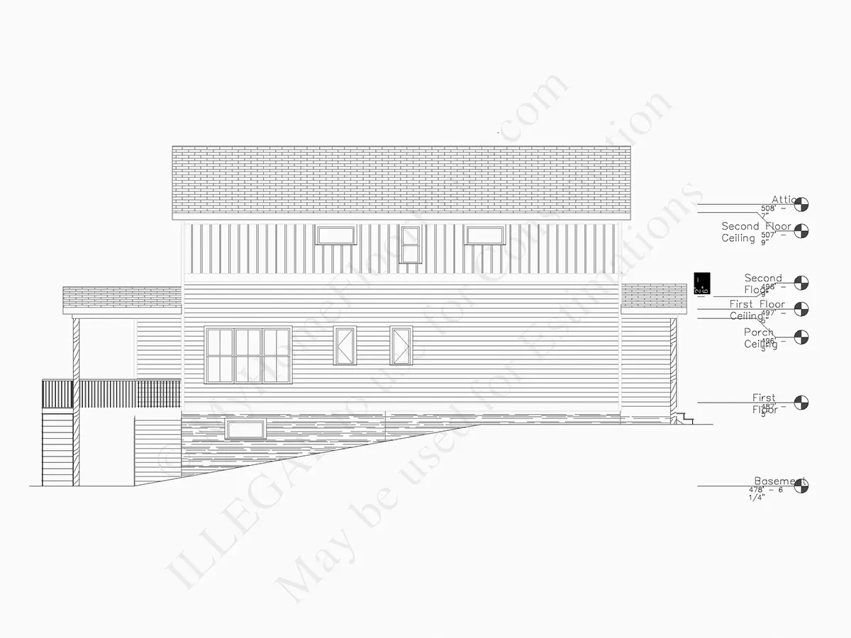 Projekt domu piętrowego + piwnicą o pow. 274 m²: 4 Sypialnie, Gabinet, 4 Łazienki, Otwarta kuchnia, Garaż