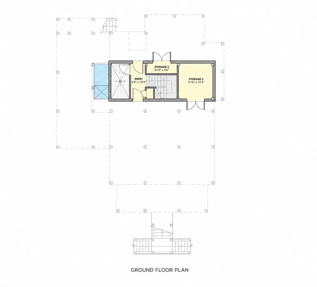 Piwnica 26 – Projekt domu dwupiętrowego o pow. 204 m²: 3 Sypialnie, 4 Łazienki, bez Garażu — 44908R