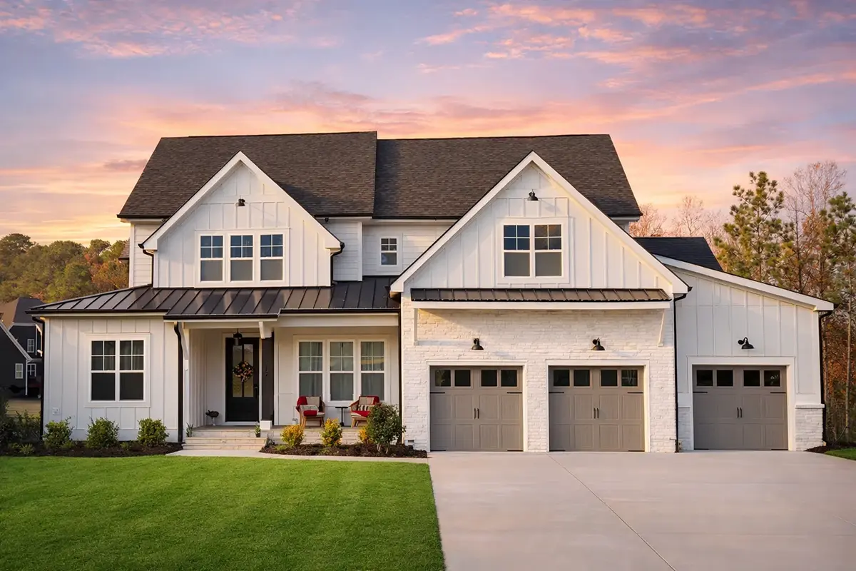 Główne obrazy 4 – Projekt domu piętrowego o pow. 384 m²: 4 Sypialnie, Gabinet, 5 Łazienki, Otwarta kuchnia, Garaż — 50641R