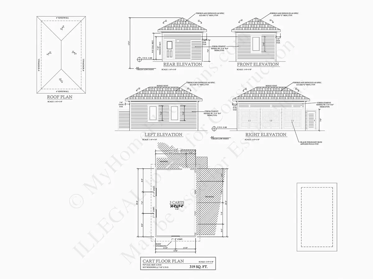 Elewacje 27 – Projekt domu piętrowego o pow. 276 m²: 4 Sypialnie, 5 Łazienki, Garaż — 10386R