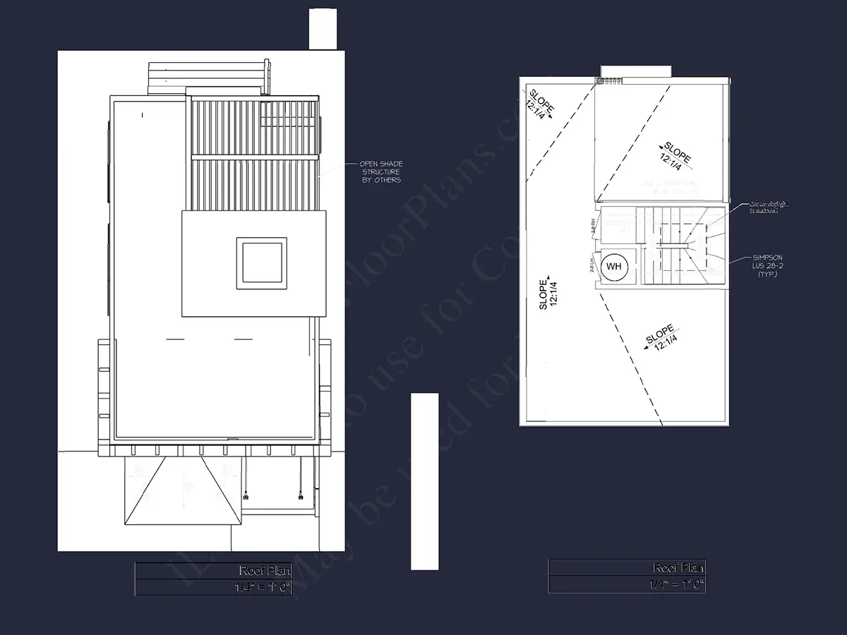 Elewacje 7 – Projekt domu dwupiętrowego o pow. 158 m²: 3 Sypialnie, 3 Łazienki, Otwarta kuchnia, bez Garażu — 46831R