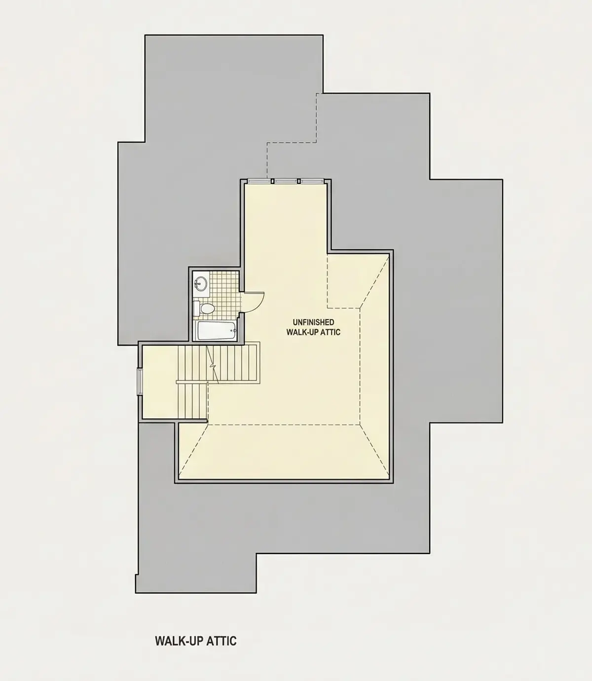 2. piętro 23 – Projekt domu piętrowego o pow. 409 m²: 5 Sypialnie, 6 Łazienki, Otwarta kuchnia, bez Garażu — 30387R
