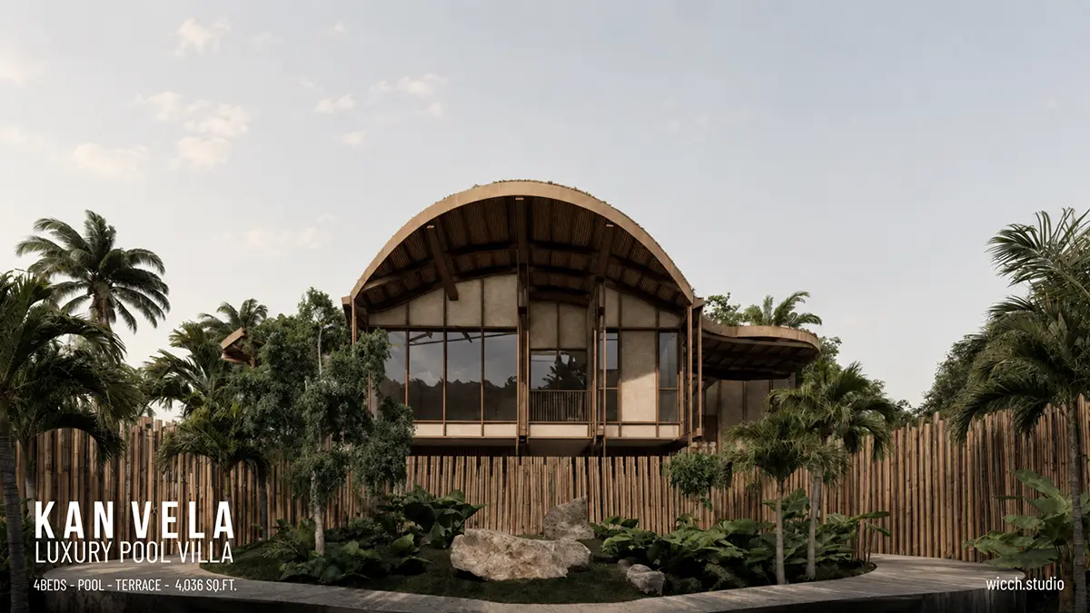 Projekt domu piętrowego o pow. 375 m²: 4 Sypialnie, 5 Łazienki, Otwarta kuchnia, bez Garażu