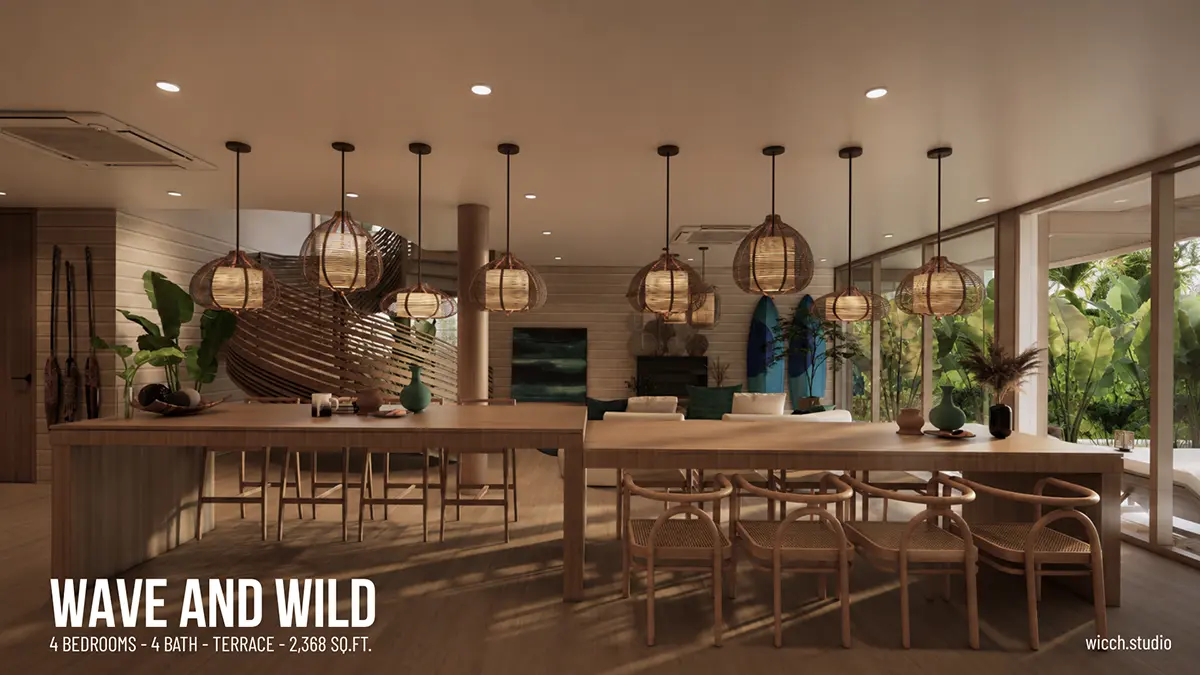 Projekt domu piętrowego o pow. 194 m²: 4 Sypialnie, 3 Łazienki, Otwarta kuchnia, bez Garażu