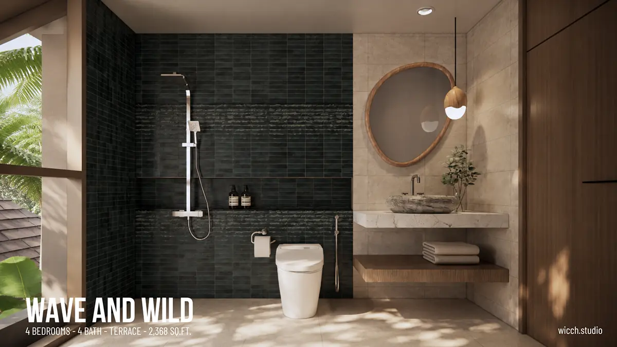 Projekt domu piętrowego o pow. 194 m²: 4 Sypialnie, 3 Łazienki, Otwarta kuchnia, bez Garażu