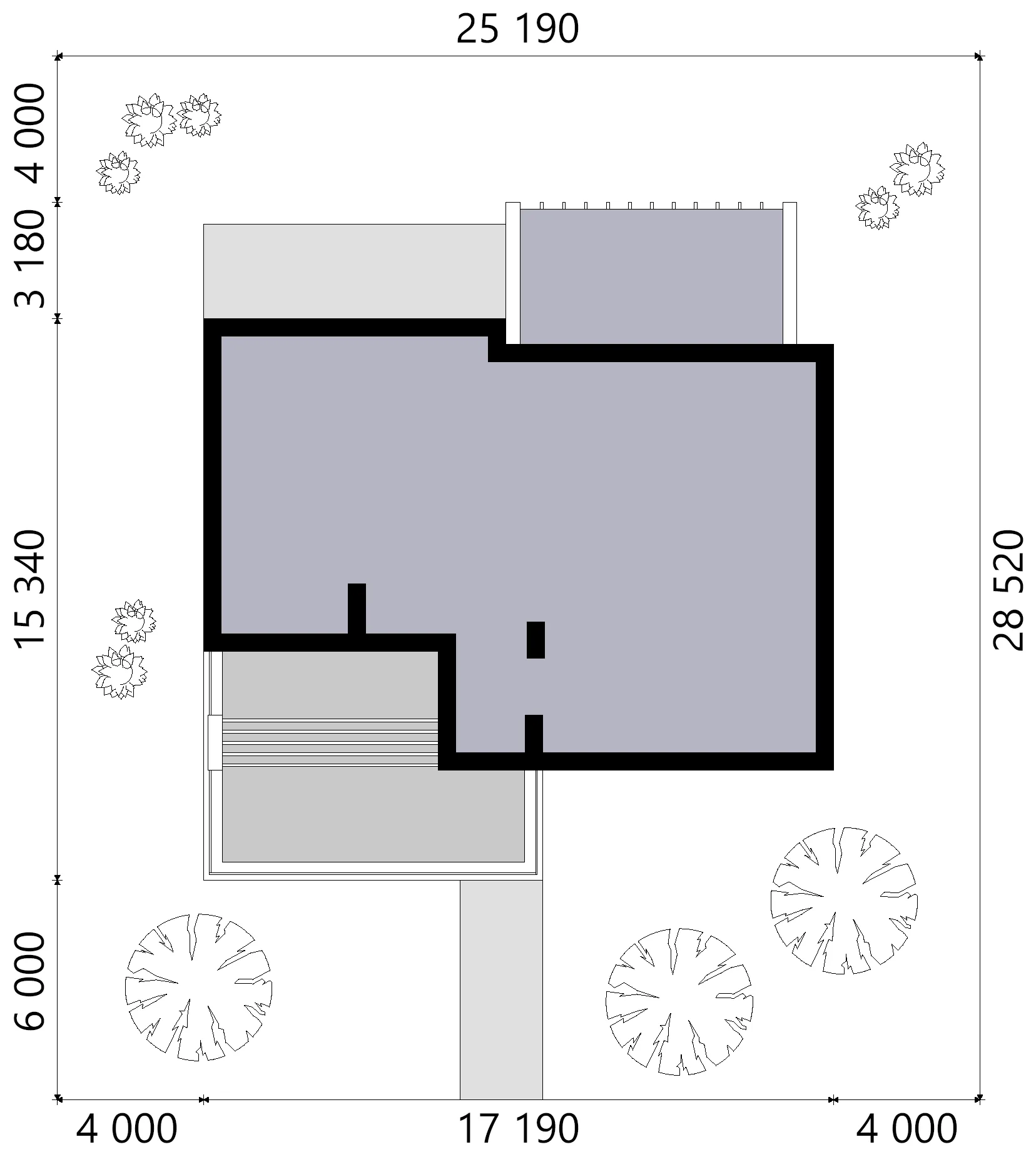 Projekt domu jednorodzinnego o pow. 329 m²: Piętrowy, 5 Sypialnie, 3 Łazienki, Otwarta kuchnia