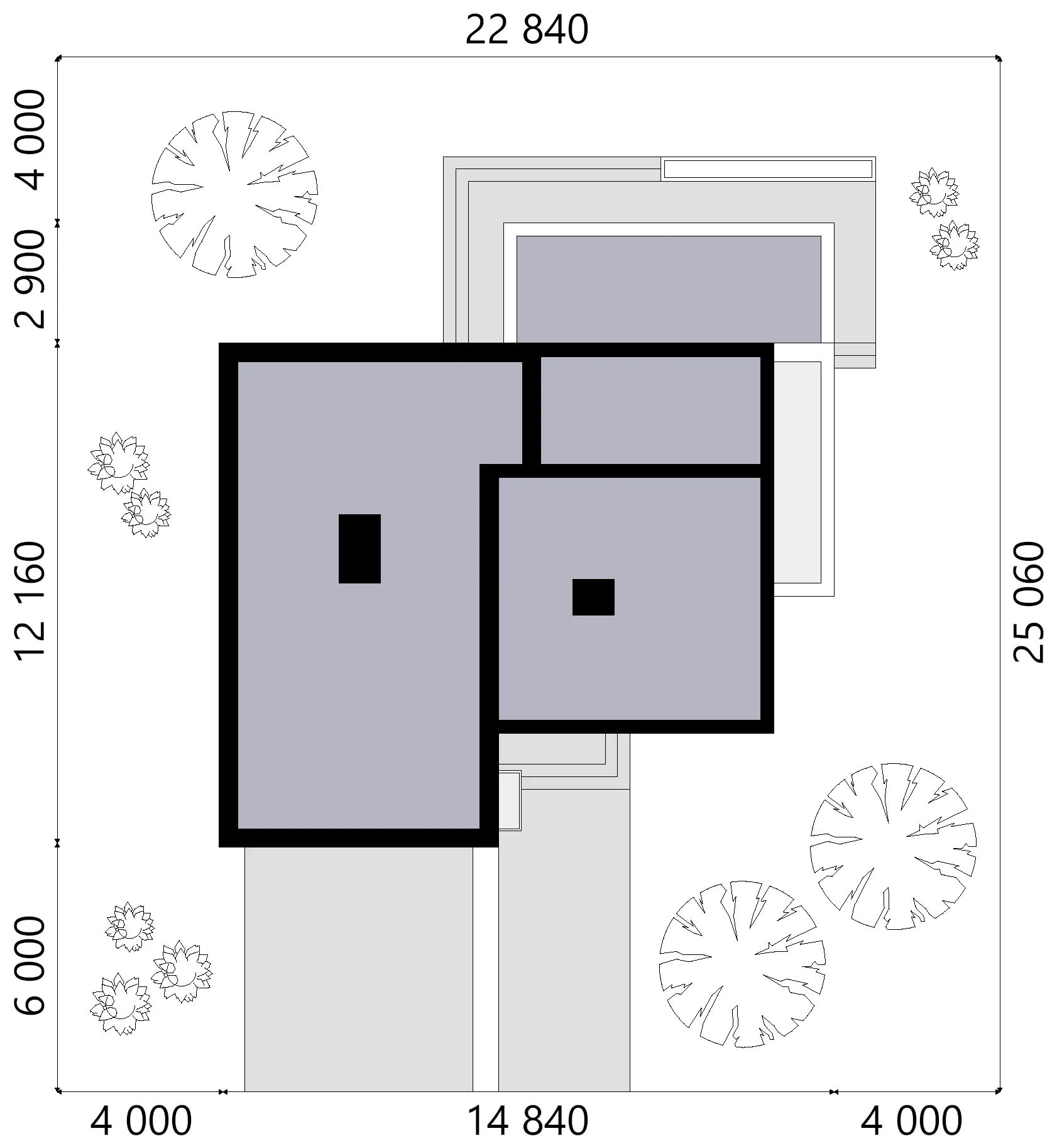 Projekt domu jednorodzinnego o pow. 227 m²: Piętrowy, 3 Sypialnie, Gabinet, 3 Łazienki, Otwarta kuchnia, Garaż